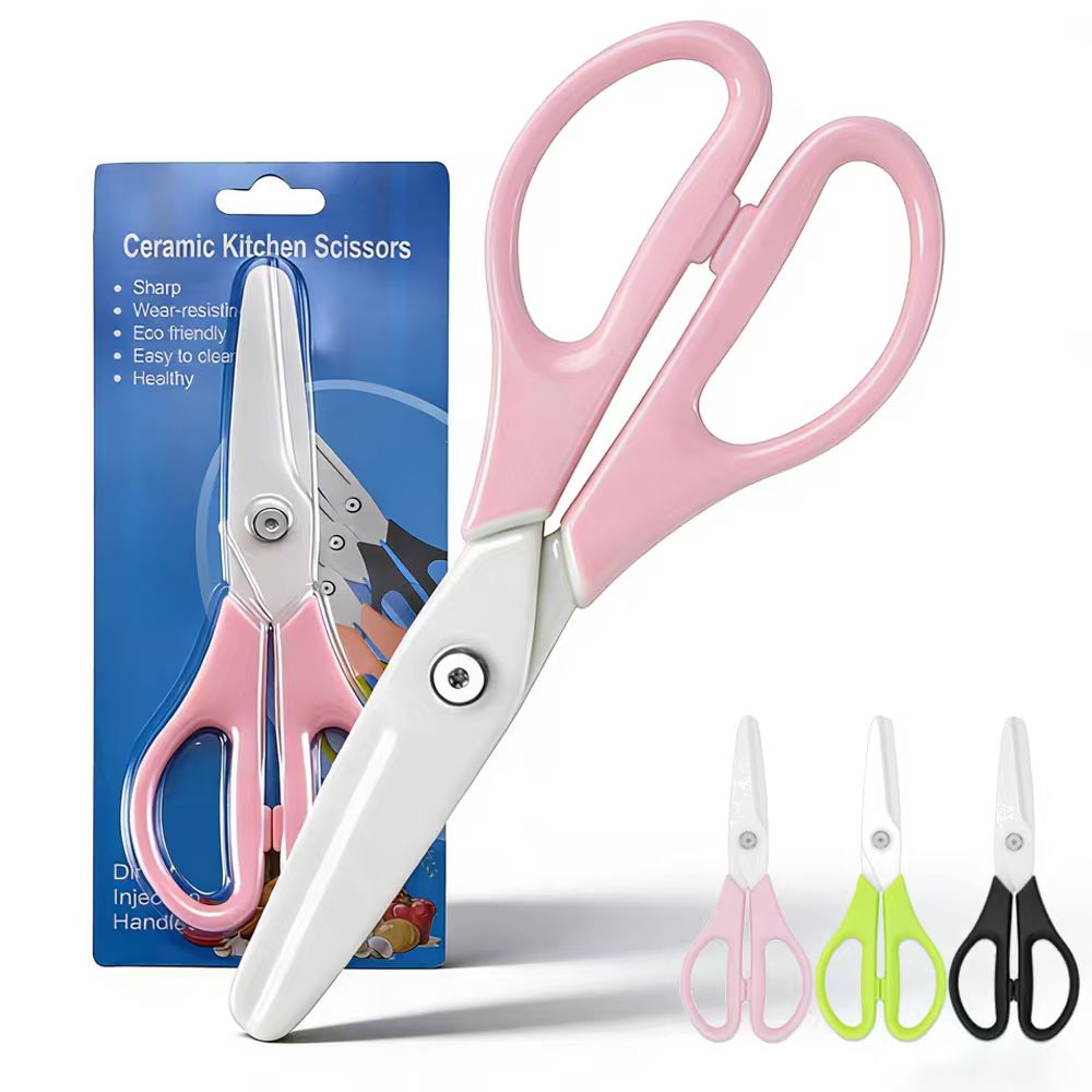 Baby Food Scissors - Dobeli 8 بوصة زركونيا السيراميك شفرة
