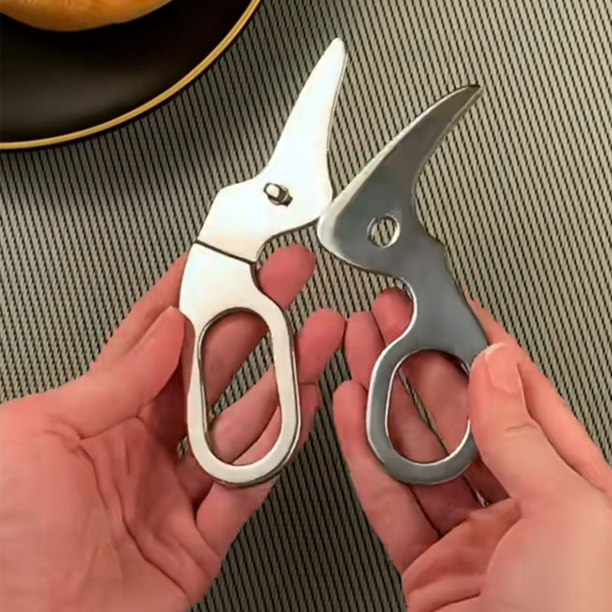 Baby Food Scissors - مقص طعام آمن للأطفال - من