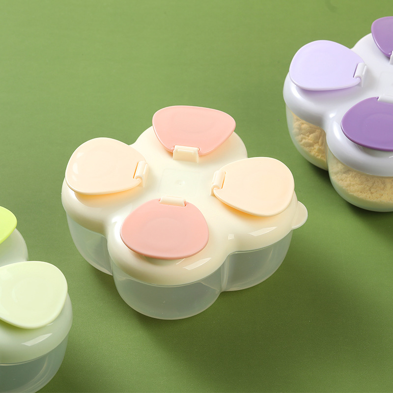 علبة حليب محمولة للأطفال بأربع - مراجعة Baby Food Jars With Lids وسعره