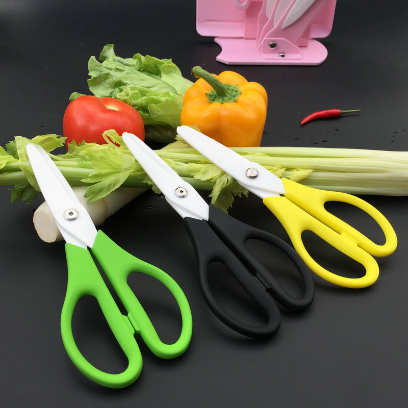 مقص شفرة حادة من السيراميك الز - مراجعة Baby Food Scissors وسعره