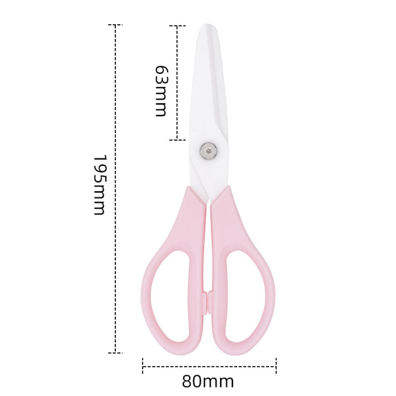 Dobeli 8 بوصة زركونيا السيرامي - مراجعة Baby Food Scissors وسعره