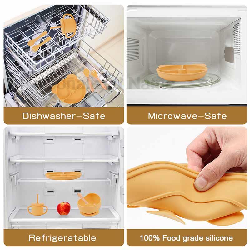 أدوات مائدة ذات اسم شخصي للأطف - مراجعة Baby Food Menu وسعره