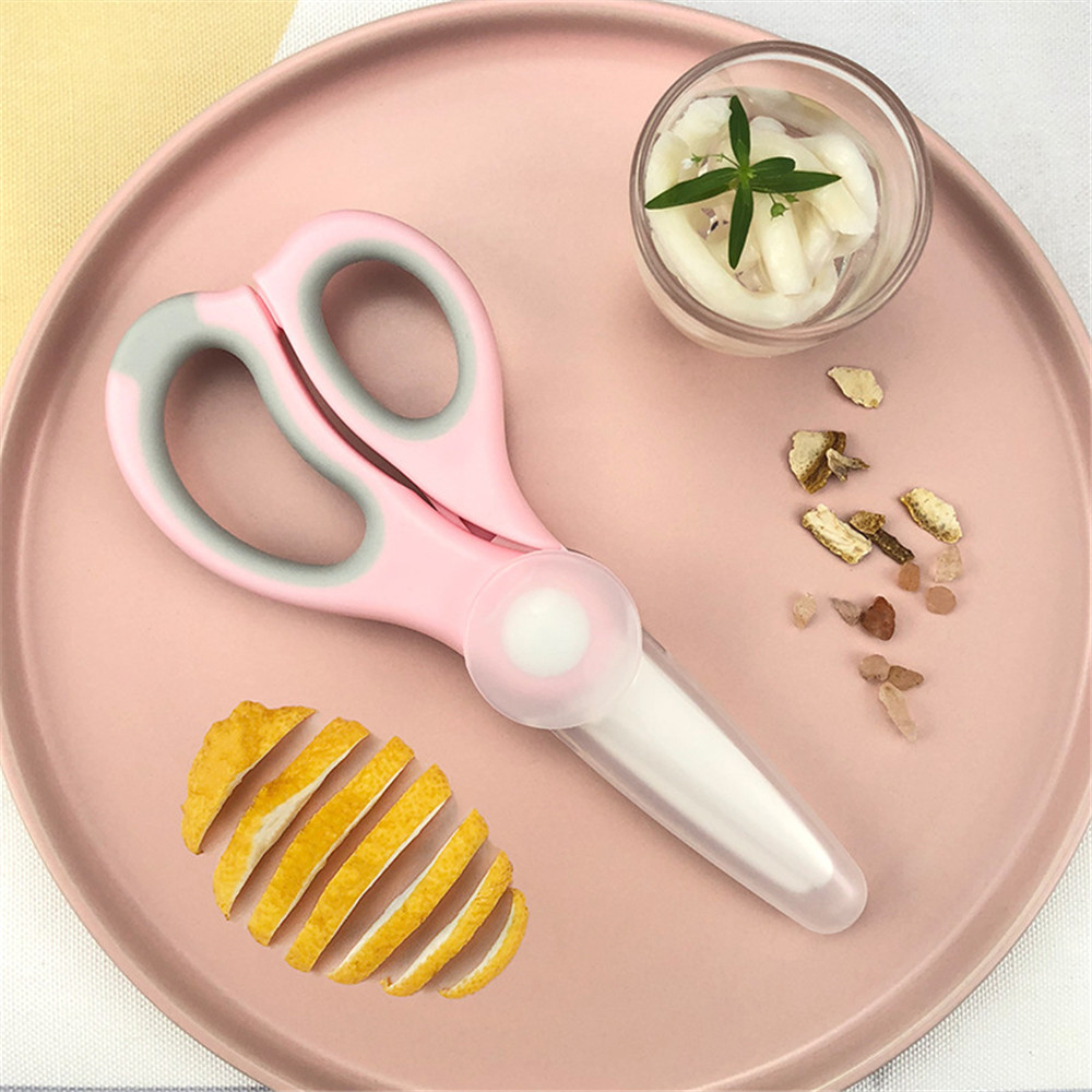 المحمولة السيراميك مقص الطفل ا - مراجعة Baby Food Scissors وسعره