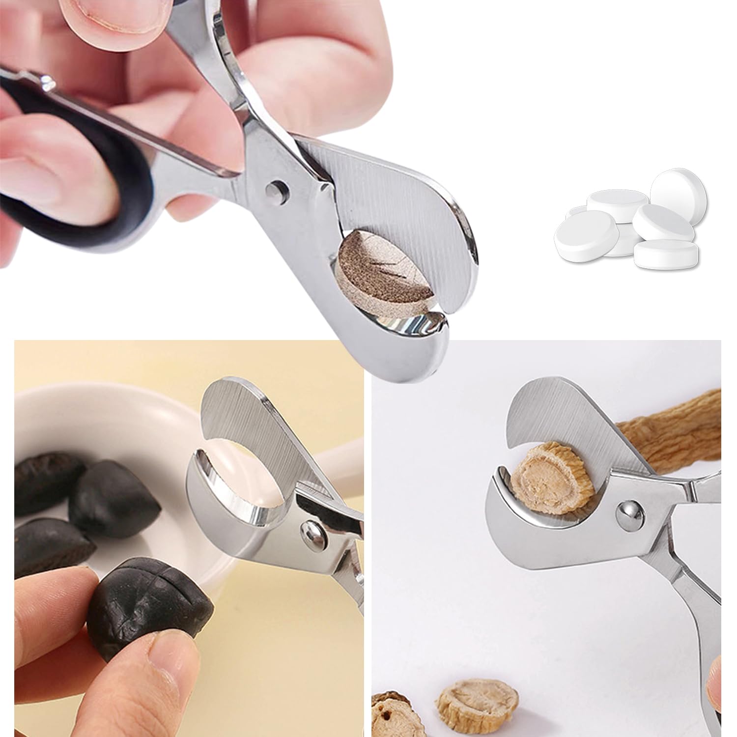 جهاز سحق الأقراص مع قاطع الأقر - مراجعة Baby Food Scissors وسعره