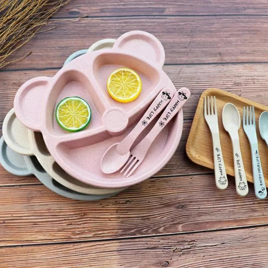 وعاء الطفل ملعقة شوكة مجموعات  - مراجعة Baby Food Menu وسعره