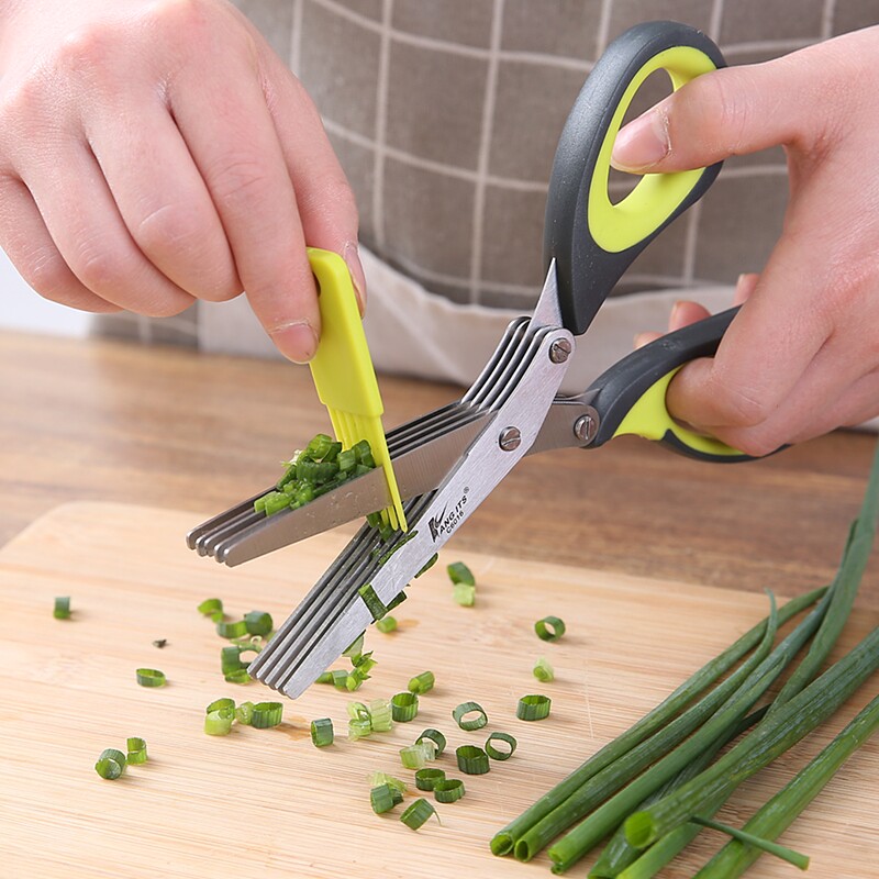 مقص لتقطيع البصل الأخضر، مقص ط - مراجعة Baby Food Scissors وسعره