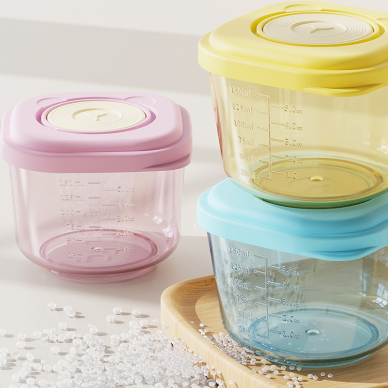 6 قطع من حاويات تخزين أغذية ال - مراجعة Baby Food Jars With Lids وسعره