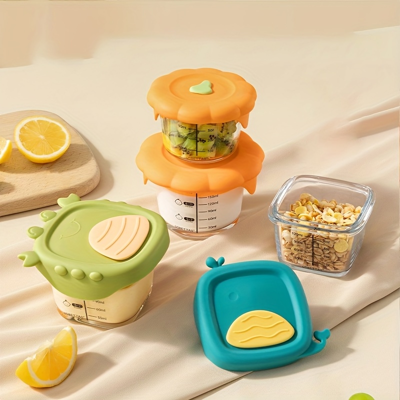 حاوية أغذية أطفال زجاجية 120/1 - مراجعة Baby Food Jars With Lids وسعره