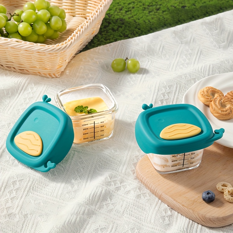 حاوية أغذية أطفال زجاجية 120/1 - مراجعة Baby Food Jars With Lids وسعره