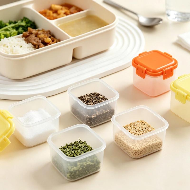4 قطع من علب الطعام الصغيرة ال - مراجعة Baby Food Jars With Lids وسعره