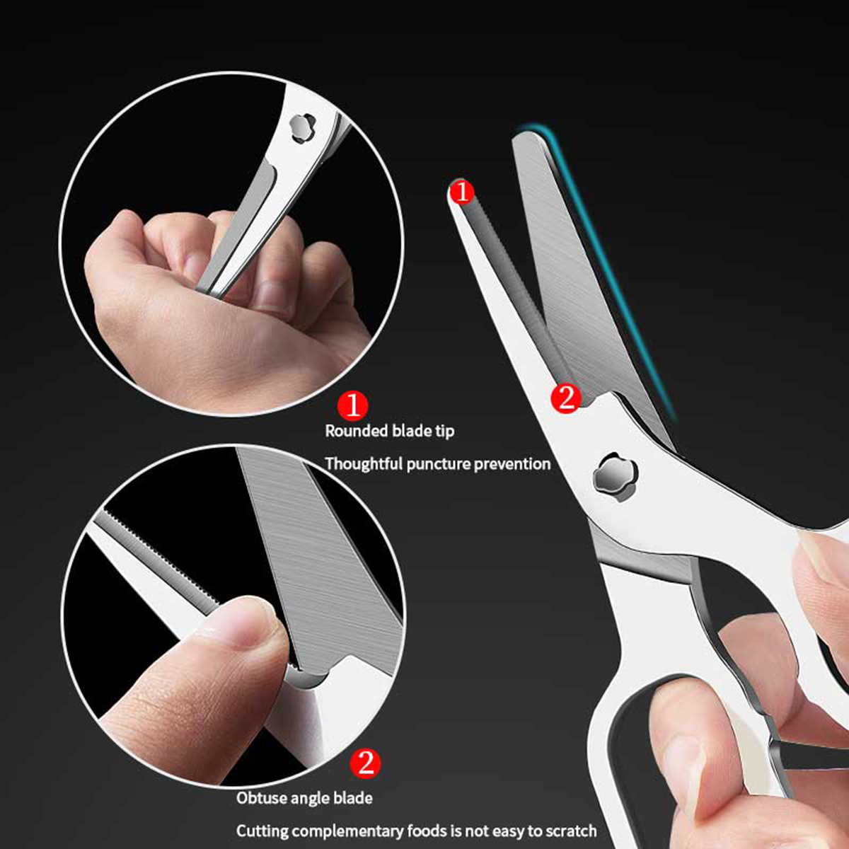 مقص طعام متعدد الوظائف من الفو - مراجعة Baby Food Scissors وسعره