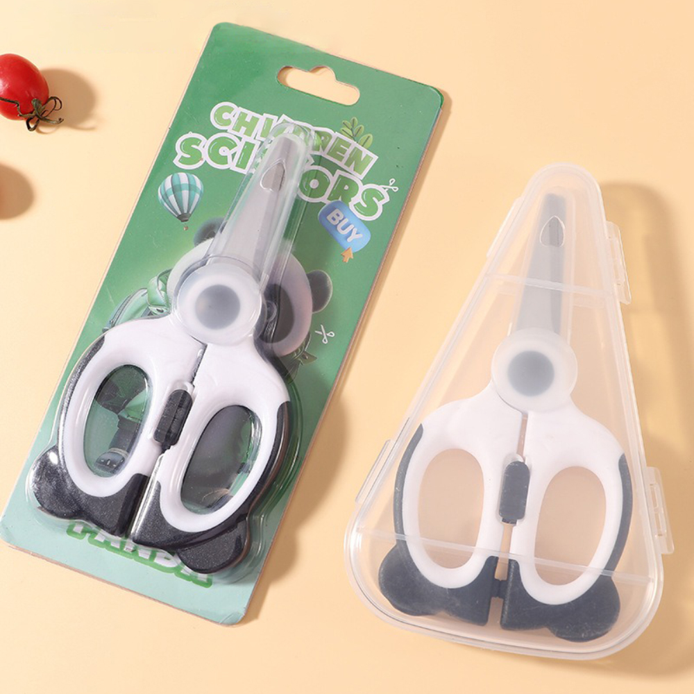 مقص آمن للأطفال والطلاب، مقص ط - مراجعة Baby Food Scissors وسعره