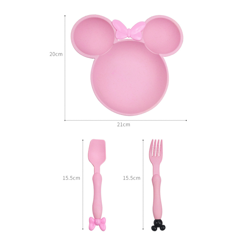 طقم أواني مائدة للأطفال برسوم  - مراجعة Baby Food Menu وسعره