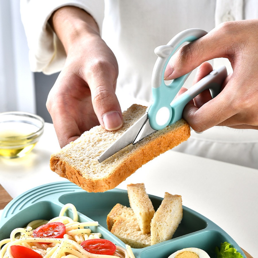 مقصات الطعام المساعدة، مقصات ا - مراجعة Baby Food Scissors وسعره