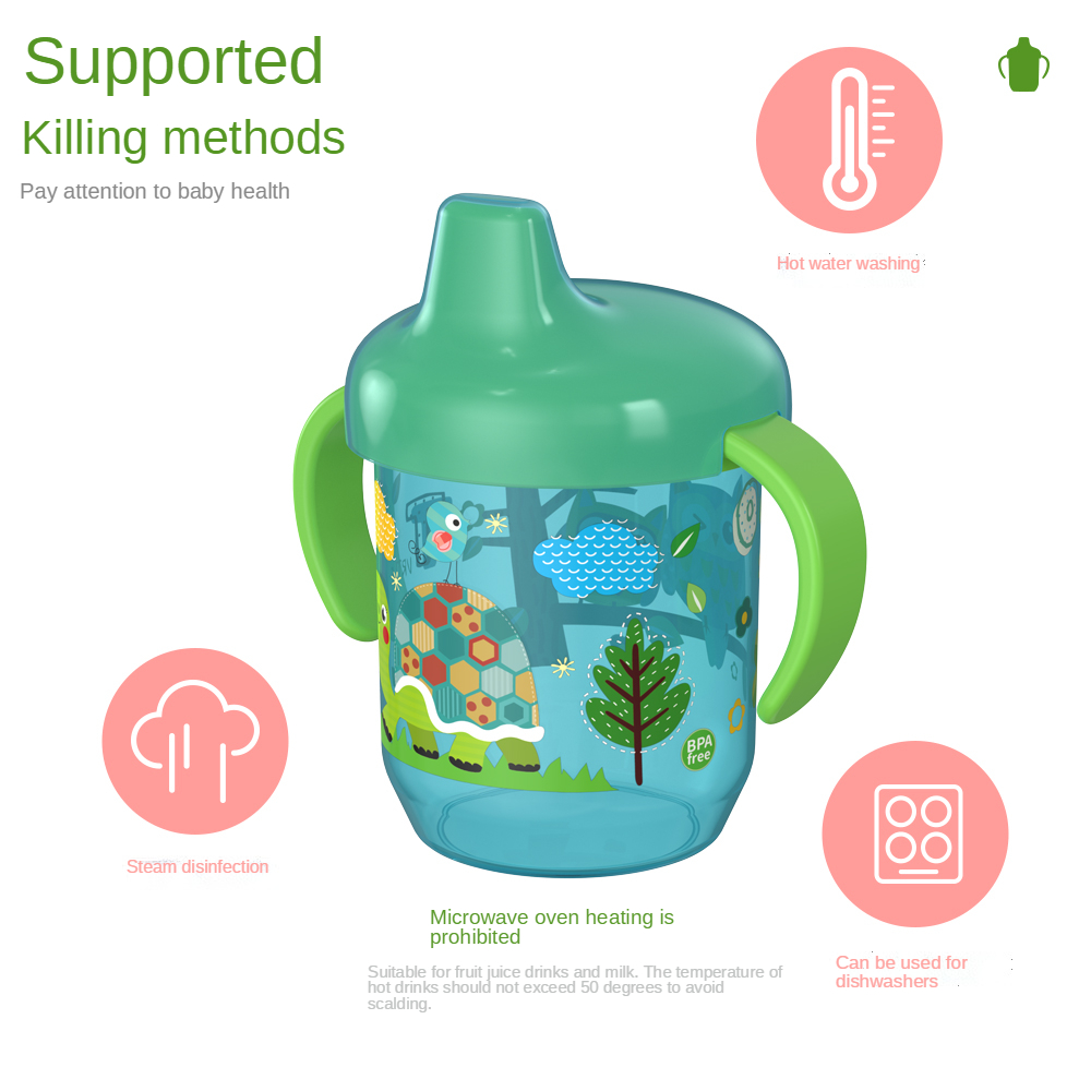 لطيف كوب منقار البط الطفل تعلم - مراجعة Baby Food Jars With Lids وسعره