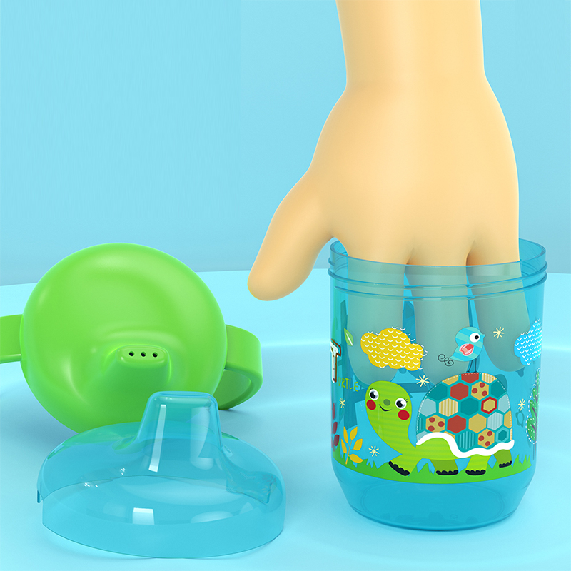 لطيف كوب منقار البط الطفل تعلم - مراجعة Baby Food Jars With Lids وسعره