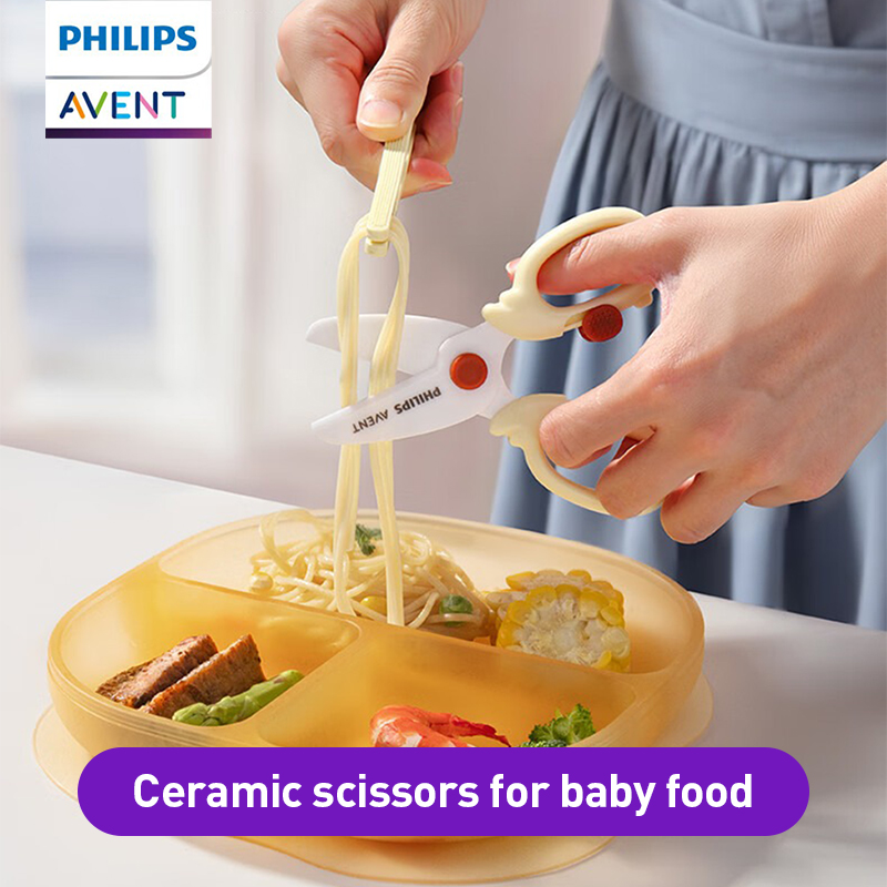مقص طعام الأطفال من أفينت بشفر - مراجعة Baby Food Scissors وسعره