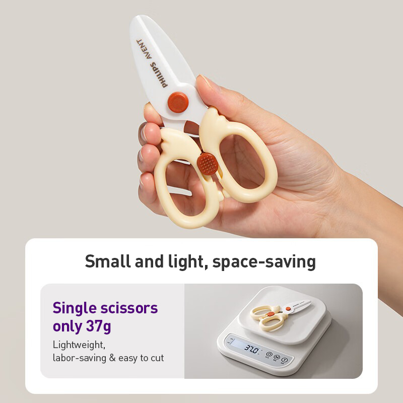 مقص طعام الأطفال من أفينت بشفر - مراجعة Baby Food Scissors وسعره