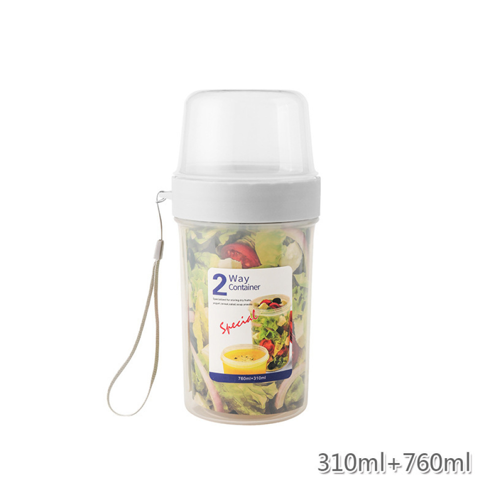 حاوية طعام محمولة مزدوجة الطبق - مراجعة Baby Food Jars With Lids وسعره