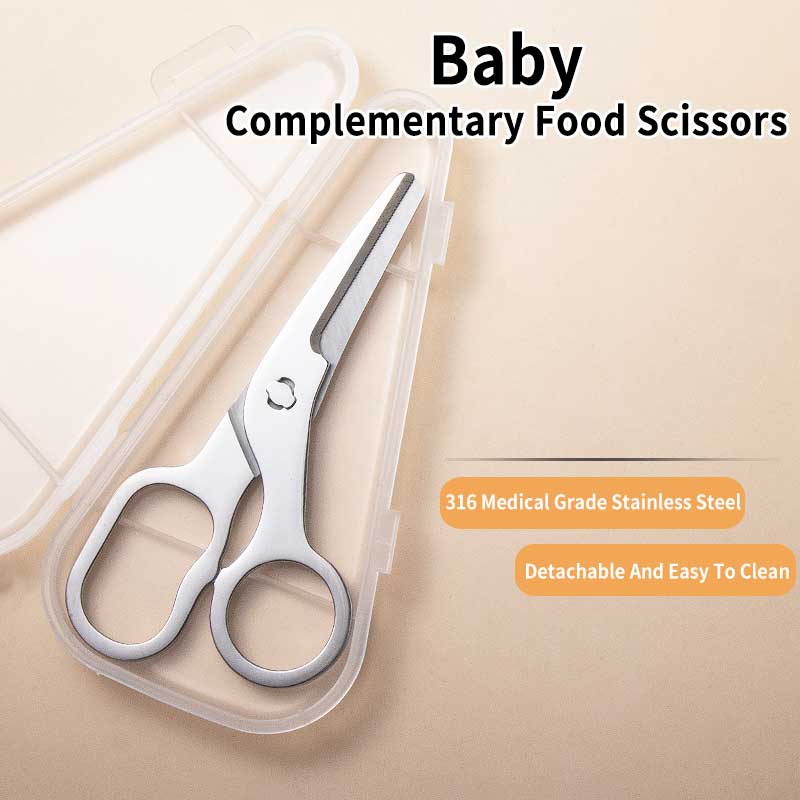 TUPI - مقص من الفولاذ المقاوم  - مراجعة Baby Food Scissors وسعره